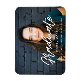 Moderner Foto Abschluss Magnet