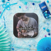 Moderner Foto Abschluss Pappteller (Party)