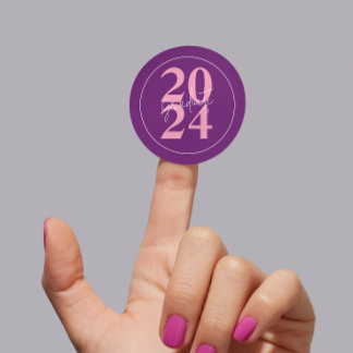 Moderner Foto Abschluss Umschlag Aufkleber