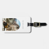 Moderner Foto Arch Gepäckanhänger (Vorderseite horizontal)