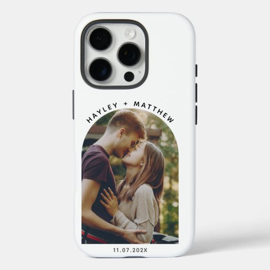 Moderner Foto Arch Minimalistisch Case-Mate iPhone Hülle (Rückseite)