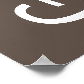 Moderner Foto Boy 2023 Abschluss Poster (Ecke)