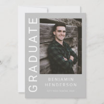 Moderner Foto Boy Abschluss