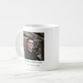 Moderner Foto Boy Abschluss Kaffeetasse (Vorderseite Links)