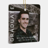 Moderner Foto Boy Abschluss Keramikornament (Rechts)