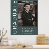 Moderner Foto Boy Abschluss Poster (Küche)