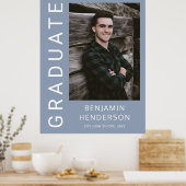 Moderner Foto Boy Blue Abschluss Poster (Küche)