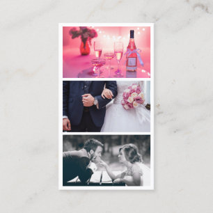 Moderner Foto-Collage-Fotograf Visitenkarte