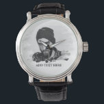 Moderner Foto-Effekt Armbanduhr<br><div class="desc">Diese vereinfachende personalisierte Foto-Uhr mit geätztem Foto-Effekt und der Möglichkeit, Text hinzuzufügen, wird das ideale Geschenk für jede Gelegenheit, Beerdigung, lustige Aufzucht, Hochzeit, Geburtstag, Vatertag, Weihnachten und Valentinstag. Der Stil, die Größe und die Farbe des Schriftartes können nach der Personalisierung geändert werden, indem Sie auf den entsprechenden Link klicken.</div>