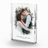 Moderner Foto-Geschenkblock-Wohngestaltung Akrylic Fotoblock (Rechts)