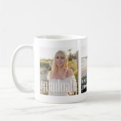 Moderner Foto Grid Abschluss kundenspezifisch Kaffeetasse (Links)