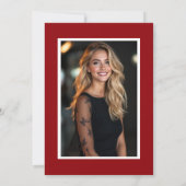 Moderner Foto Junggeselinnen-Abschied Einladung (Rückseite)