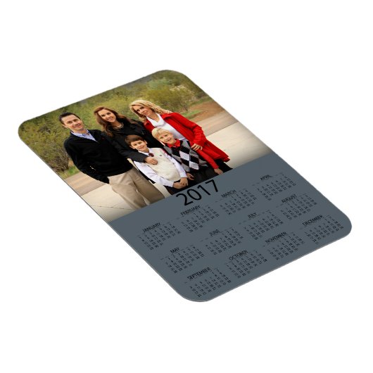 Moderner Foto-Kalender 2017 Magnet (Rechte Seite)