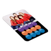 Moderner Foto-Kalender 2018 Magnet (Rechte Seite)