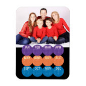 Moderner Foto-Kalender 2018 Magnet (Vertikal)