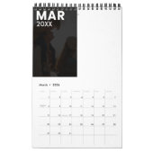 Moderner Foto-Kalender für benutzerdefinierte Fami Kalender (Mär 2026)