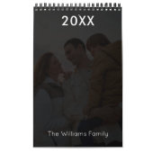 Moderner Foto-Kalender für benutzerdefinierte Fami Kalender (Titelbild)