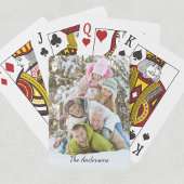 Moderner Foto-Name  Spielkarten