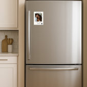Moderner Foto-QR-Code-Save-the-Date-Magnet Magneteinladung