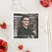 Moderner Foto Typografie Abschluss Serviette (Beispiel)