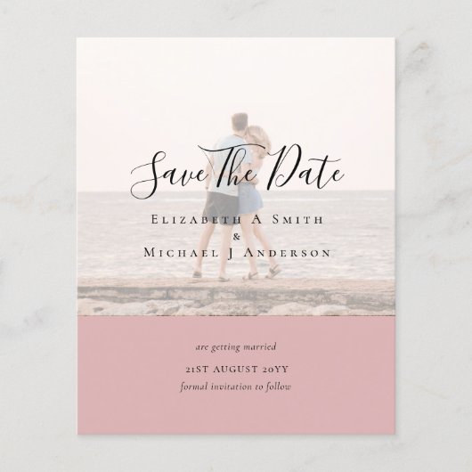 Moderner FOTO-ÜBERLAGENTEXT RETT DATEN Haushalt Flyer (Vorne)