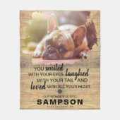 Moderner Foto- und Quotenverlust | Rustikal Fleecedecke (Vorderseite)