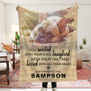 Moderner Foto- und Quotenverlust   Rustikal Fleecedecke