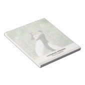 Moderner Fotograf Einfaches elegantes Foto Notizblock (angewinkelt)