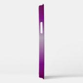 Moderner Fraktal Lila Handgeschriebener Name Case-Mate iPhone Hülle (Rückseite / Rechts)