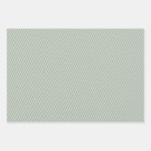 Moderner froher Weihnachtsbaum Grün Geschenkpapier Set (Vorderseite 3)