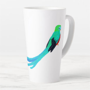 Moderner fröhlicher Quetzal Milchtasse