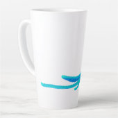 Moderner fröhlicher Quetzal Milchtasse (Linke Ecke)