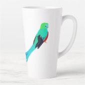 Moderner fröhlicher Quetzal Milchtasse (Rechts)