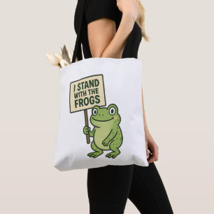 Moderner Froschliebhaber-Tote Tasche