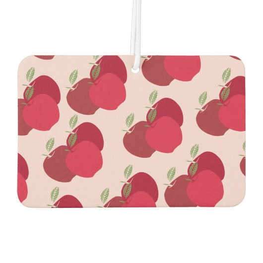 Moderner, fruchtig Inspiriert Apfel Autolufterfrischer (Rückseite)