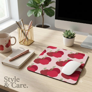 Moderner, fruchtig Inspiriert Apfel Mousepad