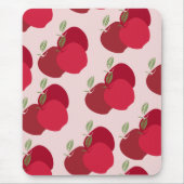 Moderner, fruchtig Inspiriert Apfel Mousepad (Vorne)