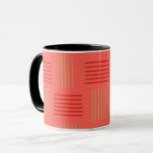 Moderner Frühling/Sommerwoche Mitte des Jahrhunder Tasse (Vorderseite Links)