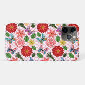 Moderner Frühlingsgarten Schmetterling Floral Case-Mate iPhone Hülle (Rückseite (Horizontal))