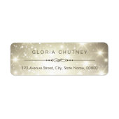 Moderner funkelnder Bokeh-Glitzer Look (Vorne)