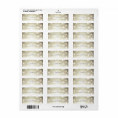 Moderner funkelnder Bokeh-Glitzer Look (Vorne)