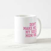 Moderner Fußball-Mumm-Fußball-Trainer Kaffeetasse (VorderseiteRechts)