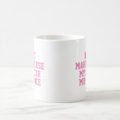 Moderner Fußball-Mumm-Fußball-Trainer Kaffeetasse (Mittel)