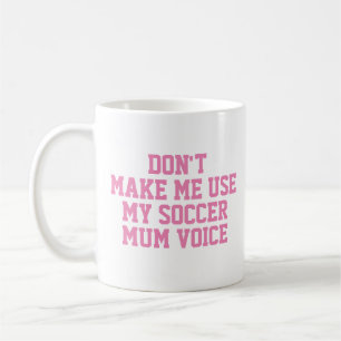 Moderner Fußball-Mumm-Fußball-Trainer Kaffeetasse