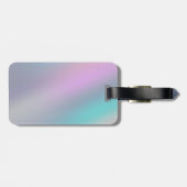 Moderner ganz eigenhändig geschrieber gepäckanhänger (Rückseite horizontal)