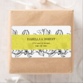 Moderner Garten | Gelb | Blumenhochzeit (Insitu)