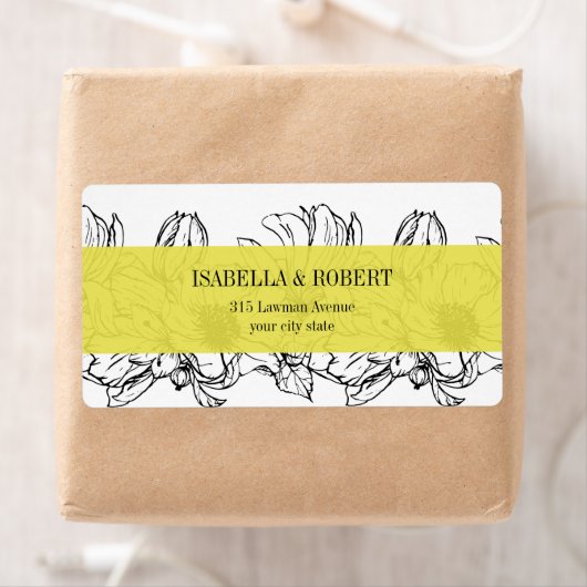 Moderner Garten | Gelb | Blumenhochzeit (Insitu)