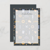 Moderner Gary NYC-Themendesign - Personalisierter Dankeskarte (Vorne/Hinten)