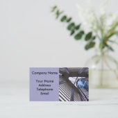 Moderner Gebäude-Entwurf Visitenkarte (Stehend Vorderseite)
