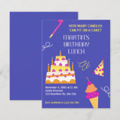 Moderner Geburtstagskuchen (Vorne/Hinten)